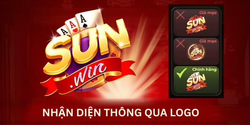 Hướng Dẫn Sunwin Phân Biệt Thật Giả Cho Người Chơi Mới 3 Dựa vào logo để kiểm tra Mainsite chuẩn